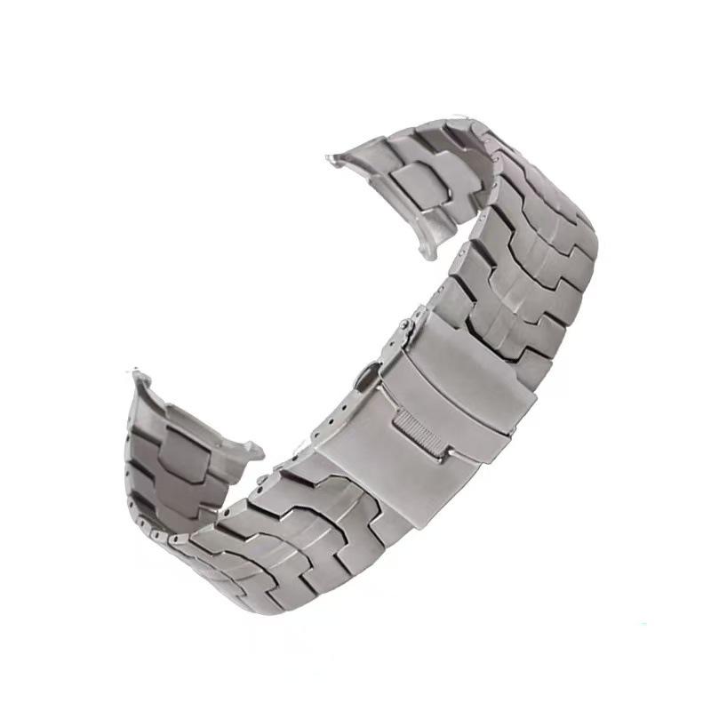 Compatible with Samsung Galaxy Watch 7/8/8 Classic Iron Man 47mm Stainless Steel Strap