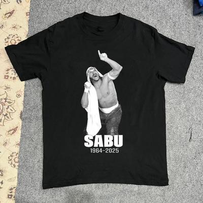 Collection RIP Sabu Retro 1964 -2025 Black All Size Gift For Fan Shirt Unisex T-Shirt