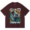 230 g/m² 100 % Baumwolle Demon Slayer V103 Obanai Druck Unisex Schweres Baumwoll-T-Shirt