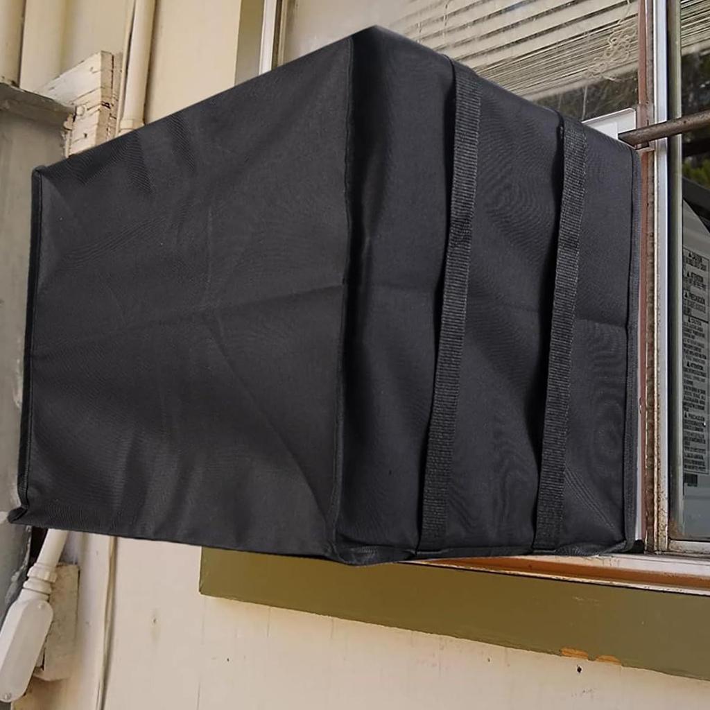 Cover For AC Unit Outside Central HVAC Insulated Screen Dust-proof Waterproof AC Cover For Home Outdoor Patio Basement Garage RV