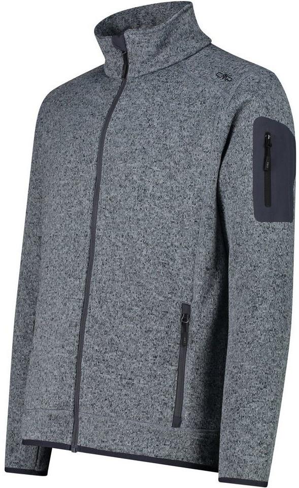 Men's Fleece Jacket CMP (3H60747N) Aluminum/titanium