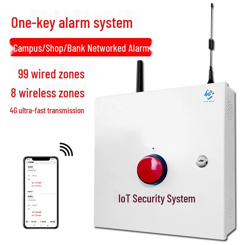 Emergency Alarm Button Hub for Connected Campus Security System None
