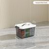 Extra Large Transparent High-Grade Plastic Storage Box for Home