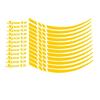 Bicycles Night Reflective Safety Decoration Strips Wheel Rims Reflective Stickers Cycling Reflector Easy to Install