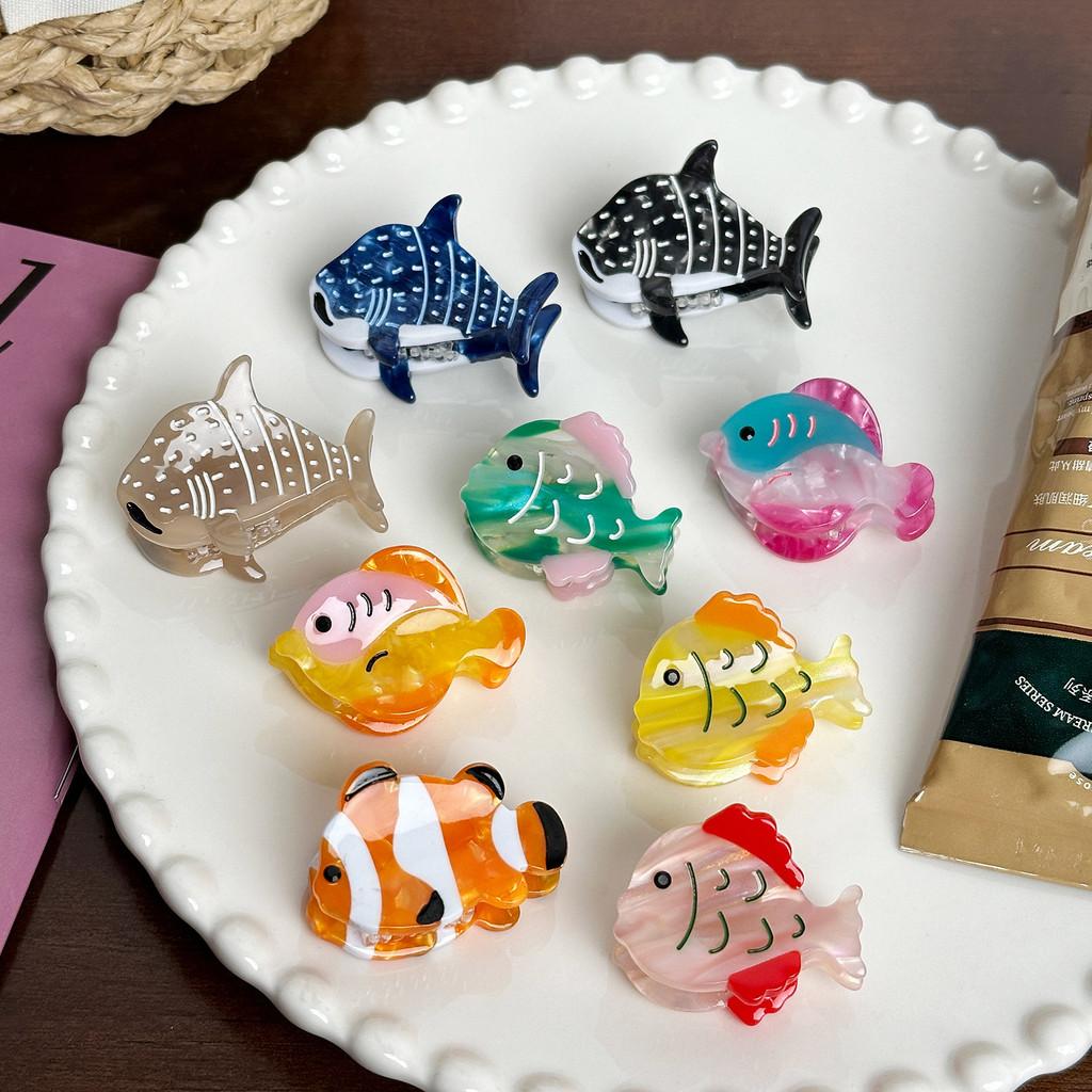 Fun Stylish And Mini Hair Clips Featuring Delightful Sea Creatures For Women