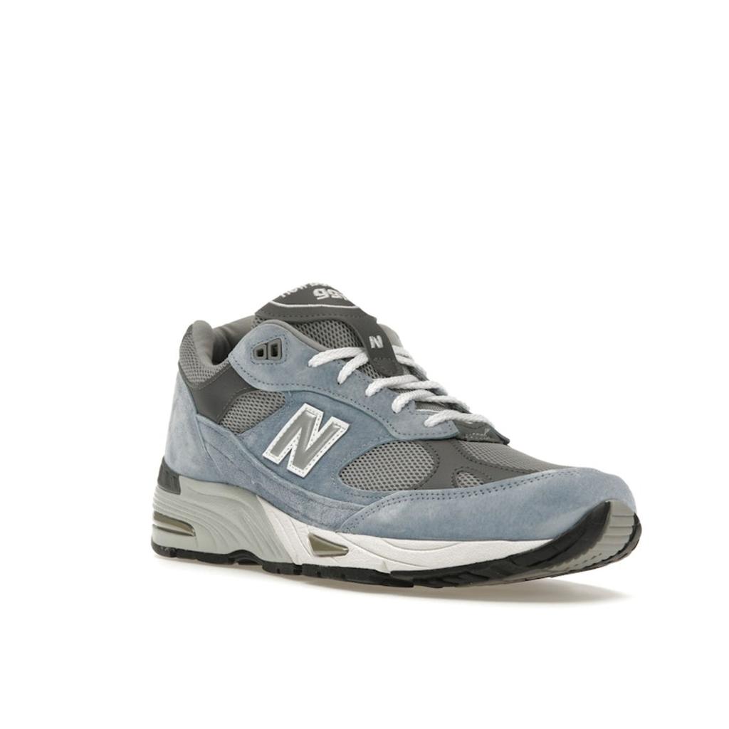 New Balance 991 Made In England Dusty Blue Men Sneakers Alloy Smoked-Pearl M991BGG
