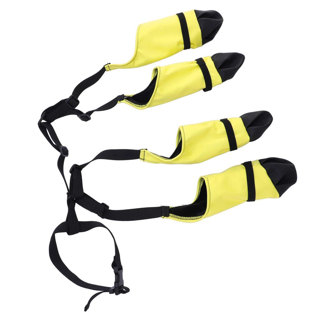 Dog Boots Leggings Adjustable Polyester Water Resistant Anti Slip Enhanced Comfort Dog Leggings Shoes for Outdoor