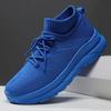 Summer Men'S High Top Socks Sneakers Shoes New Mesh Fashion Running Lightweight Thick Soled Lace Up Casual Men'S Sports Shoes