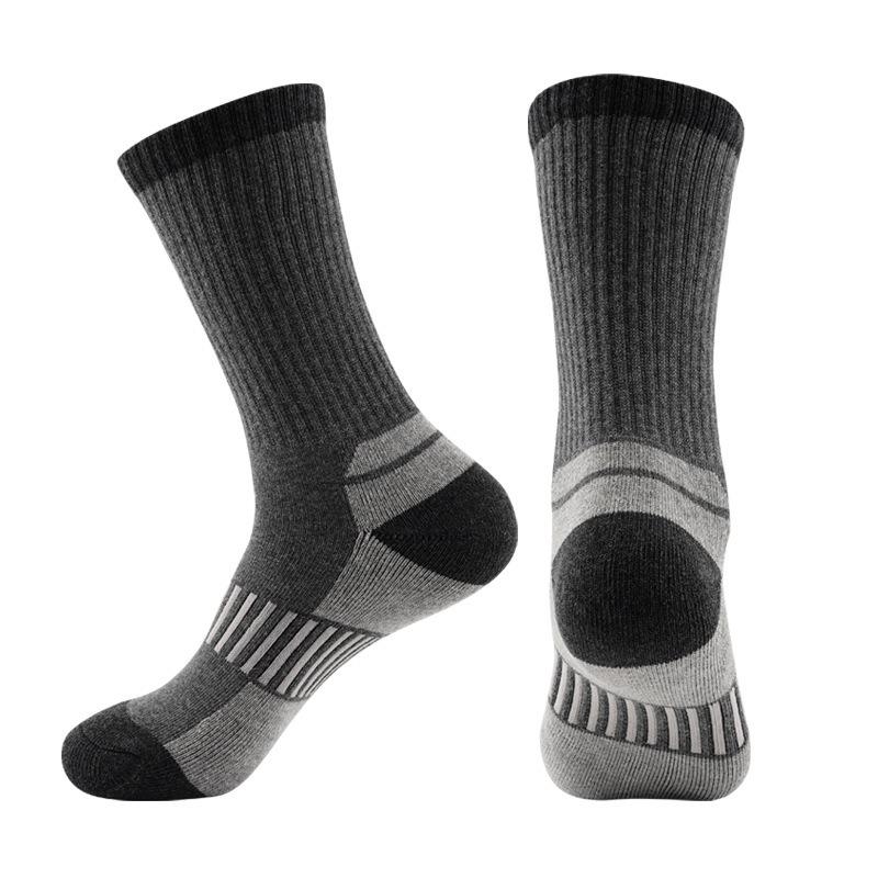 Unisex Mid-Calf Moisture-Wicking Ski Socks: Thickened, Non-Slip, Shock Absorption for Outdoor Sports