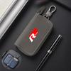 Suede Car Key Storage Bag Portable Card Coin Wallet Keychain For Volkswagen VW Golf Tiguan Jetta Passat Polo Touran GTD Scirocco zr4
