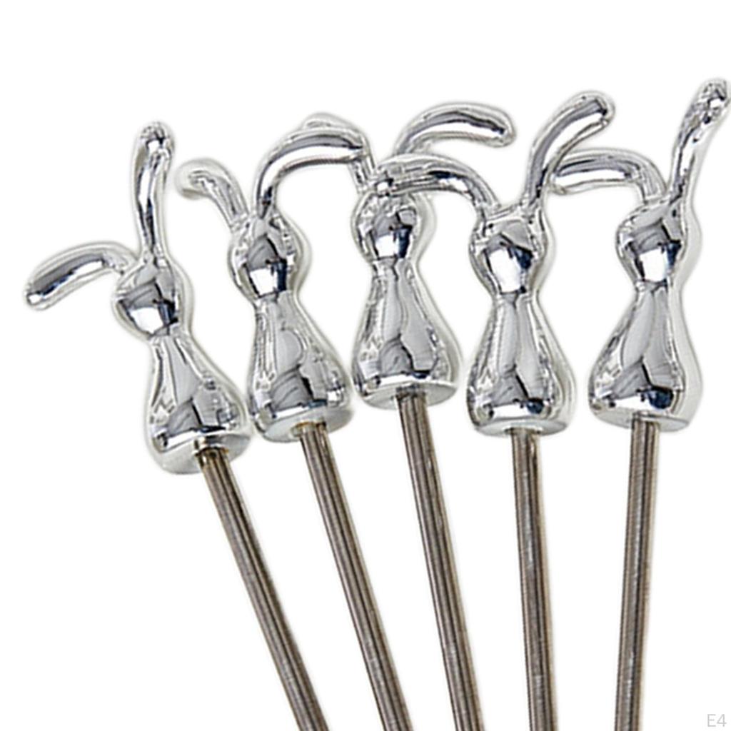 Vorspeisengabeln, Kleine Obstgabeln aus Edelstahl für Früchte, Käse, Vorspeisen