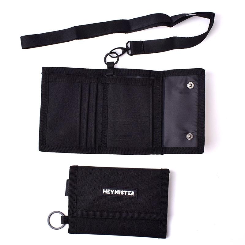 Нейлоновый тройной складной повседневный кошелек для мужчин — фото 9