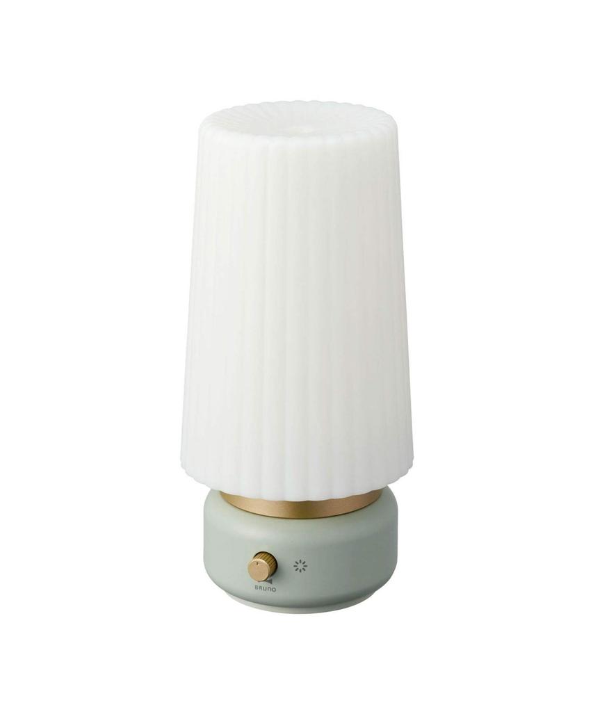 BRUNO Ultrasonic Aroma Humidifier, Compact and Stylish, Perfect for Tabletop Use, Bedroom, or Home Decor. Includes Light for Throat Care. Suitable