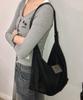 COIRIS Nape Suede Shoulder Bag