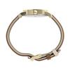 TIMEX Mens Womens Easy Reader Color Pop Gold x Brown TW2R62700 Watch