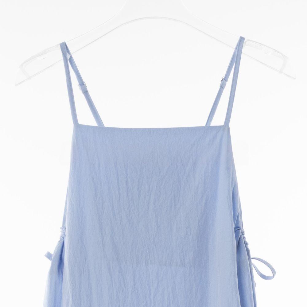 Nylon Strap Bustier Maxi Dress 2COLOR