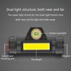 LED USB Rechargeable  Headlamps Strong Magnetic Powerful Headlights Bright Waterproofs Head Torches For Outdoor Fishing