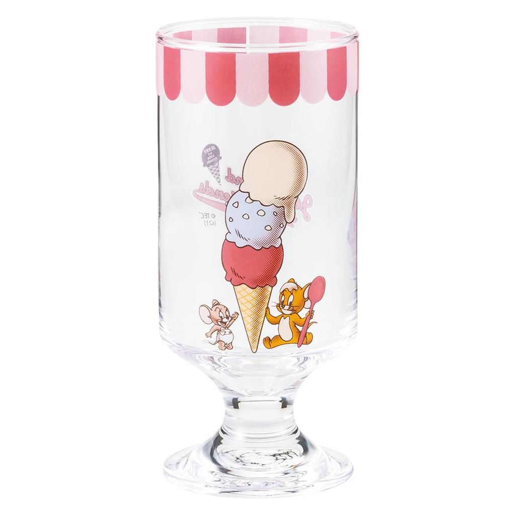 Sun Art and Ice Cream Glass Made In SAN3575 "Tom Jerry" 350ml, Japan,