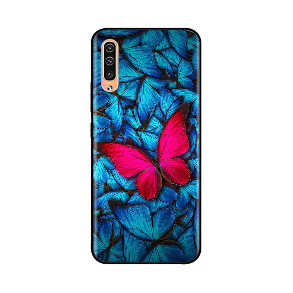 For Samsung Galaxy A50 Case TPU Soft Silicone Back Cover Cartoon Phone Case For Samsung A50S A30S A50 A30 S Bumper Fundas Shells