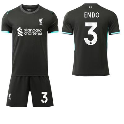 2024-25 Liverpool venkovní dres #11 Salah #4 Van Dijk #7 Wirtz Fotbalové dresy