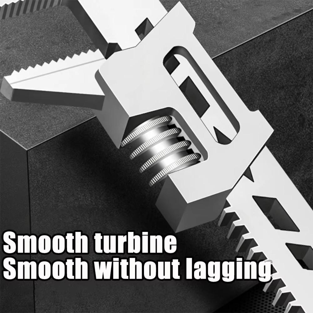 F-Type Right Angle Wrench Adjustable Wide Jaw Opening Spanner Multifunctional Movable Spanners