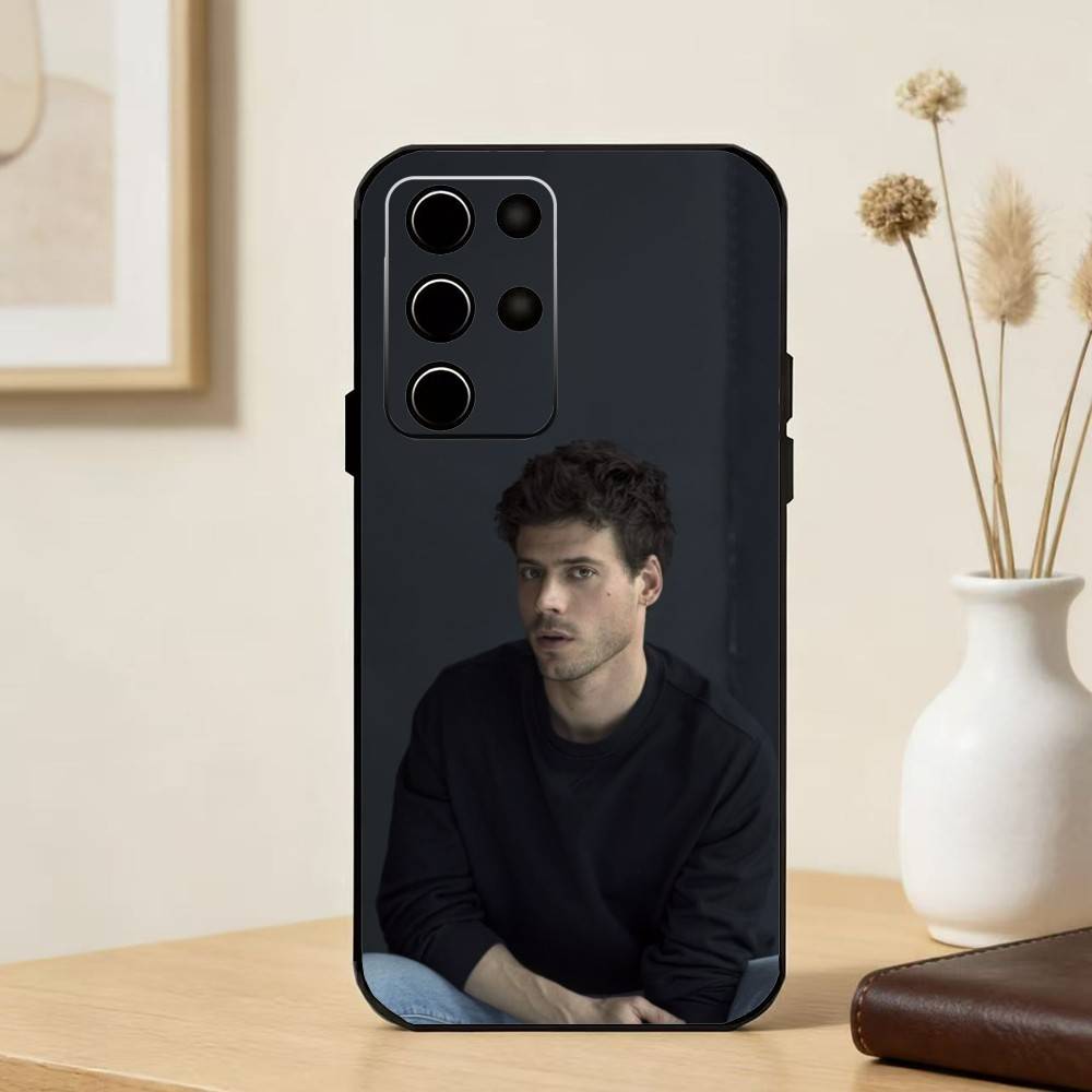 Francois-es Arnaud Phone Case For Samsung S25,24,23,22,30,21,10,9,Ultra,Plus,FE 5G Black Soft Case