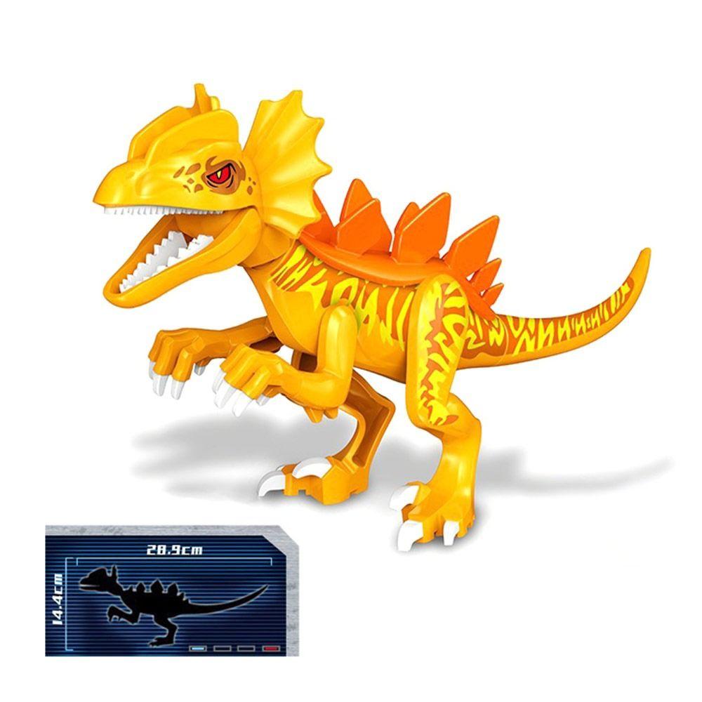 Educational Design Jurassic Dinosaur Building Brick Carnotaurus Building Blocks Themed Gatherings