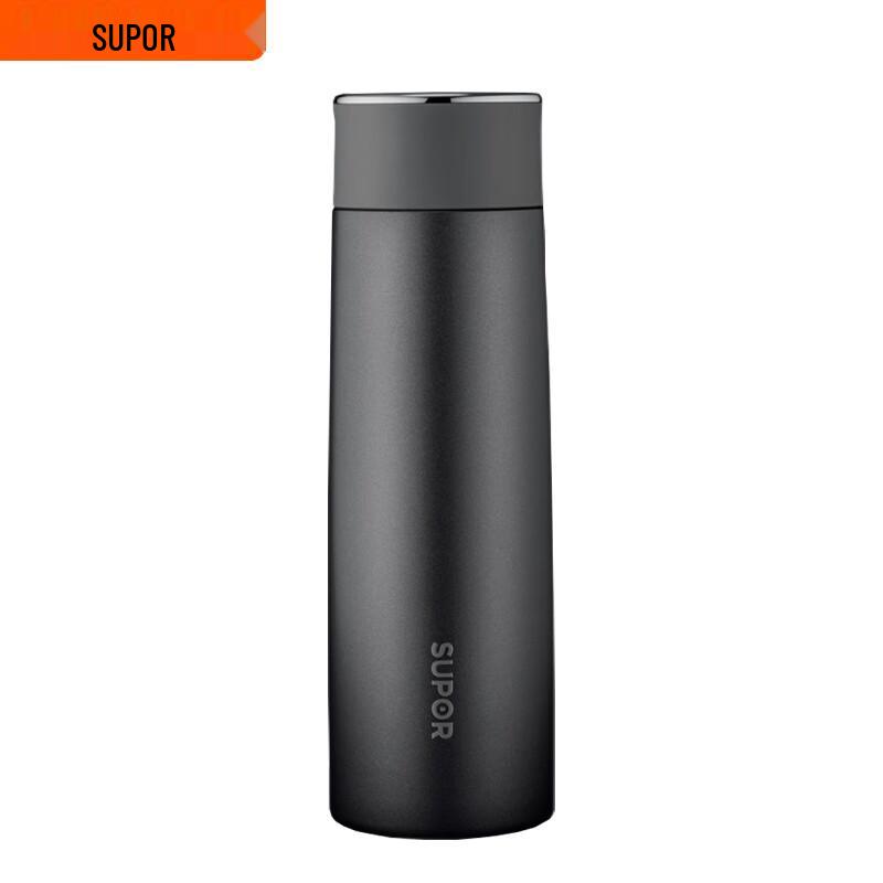 Supor Smart Display 316L Stainless Steel Thermos with Tea Infuser