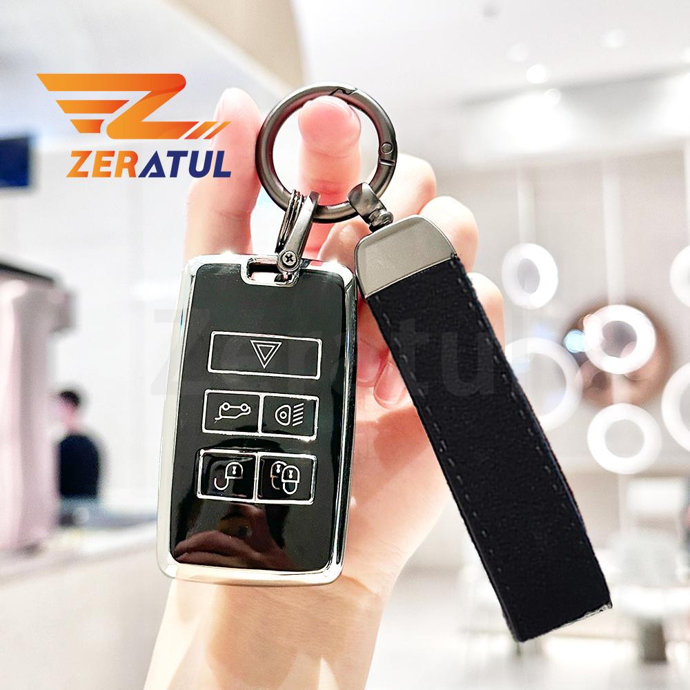 Tpu Shell Fob Car Remote Key Case Cover For Land Rover Velar Evoque Range Rover Sport Freelander2 Discovery Jaguar Xf Xj Xjl Xe