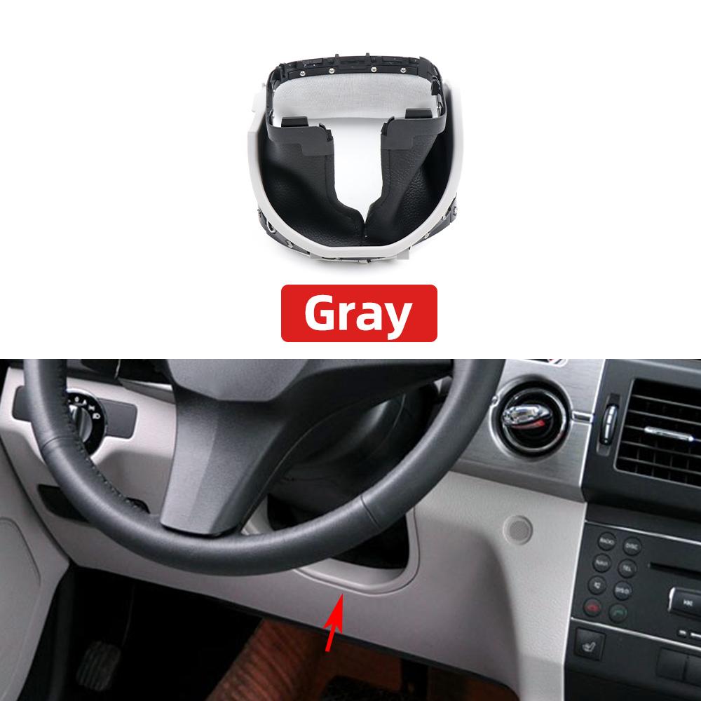 

Car Steering Wheel Column Dust Cover Steering Pillar Trim For Mercedes Benz X204 GLK Class GLK200 GLK300 GLK350 сірий колір