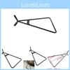 Reliable Black Triangle Support Stand Perfect For Off-road Motorcycle Service And Stability