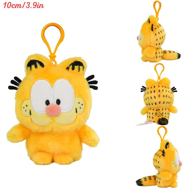 GARFIELD Peluche Famiglia Portachiavi Carino Anime Gatto Garfield Odie Animali di Peluche Divertenti Bambola Peluche Ciondoli Regali Bambino