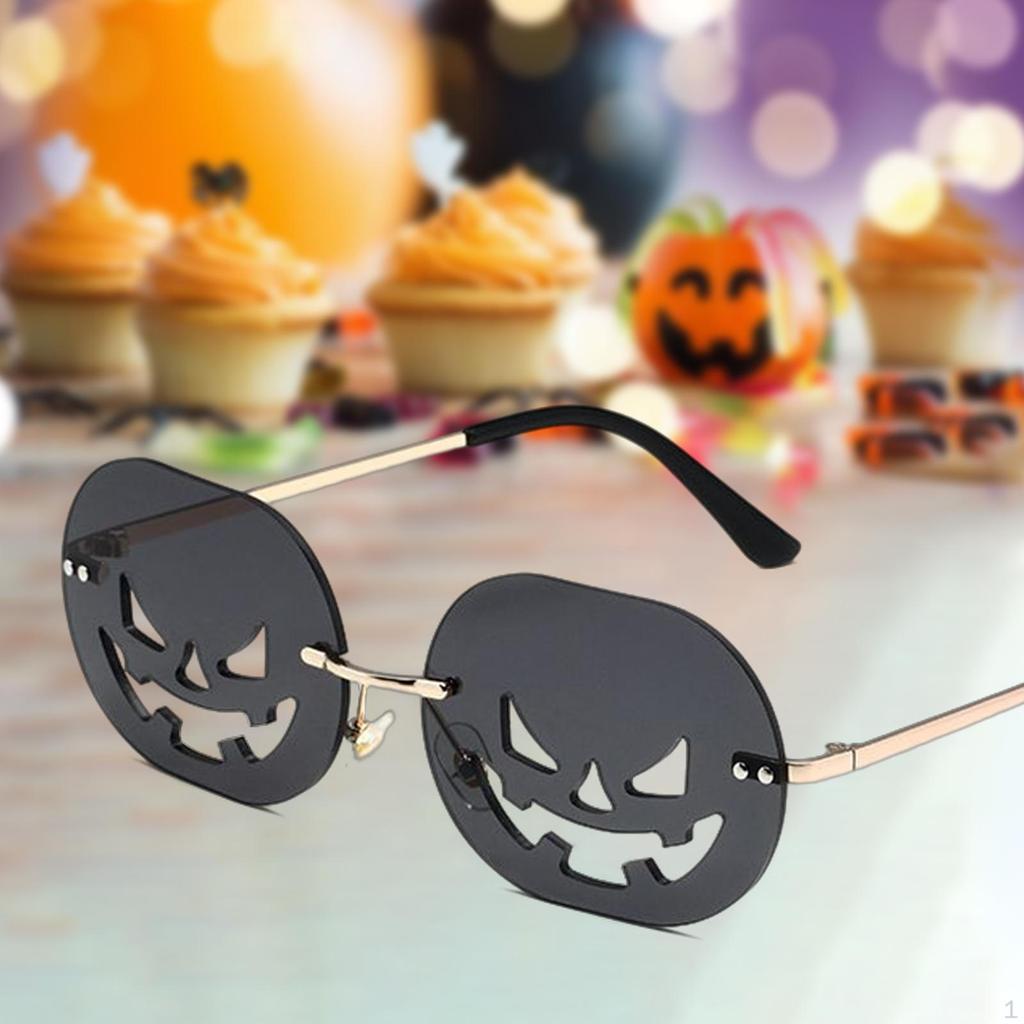 Cool Pumpkin Shape Sunglasses Hollow Small Shades Eyewear Eyeglasses Accessories Oval for Girls