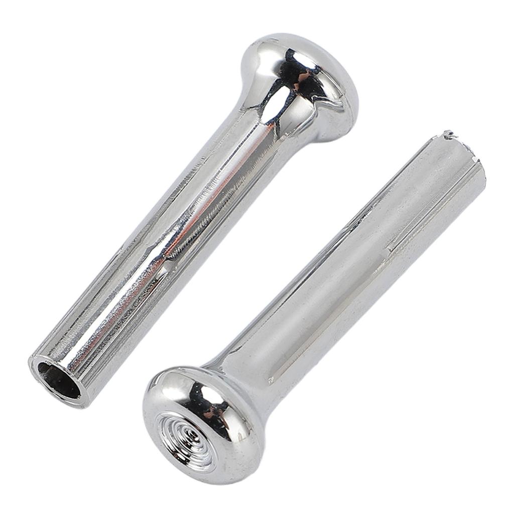 2PCS Car Chrome Door Lock Knobs IN6728Z Anti Scratch Personalized Auto Inner Door Lock Knob Pull Pins for Vehicle