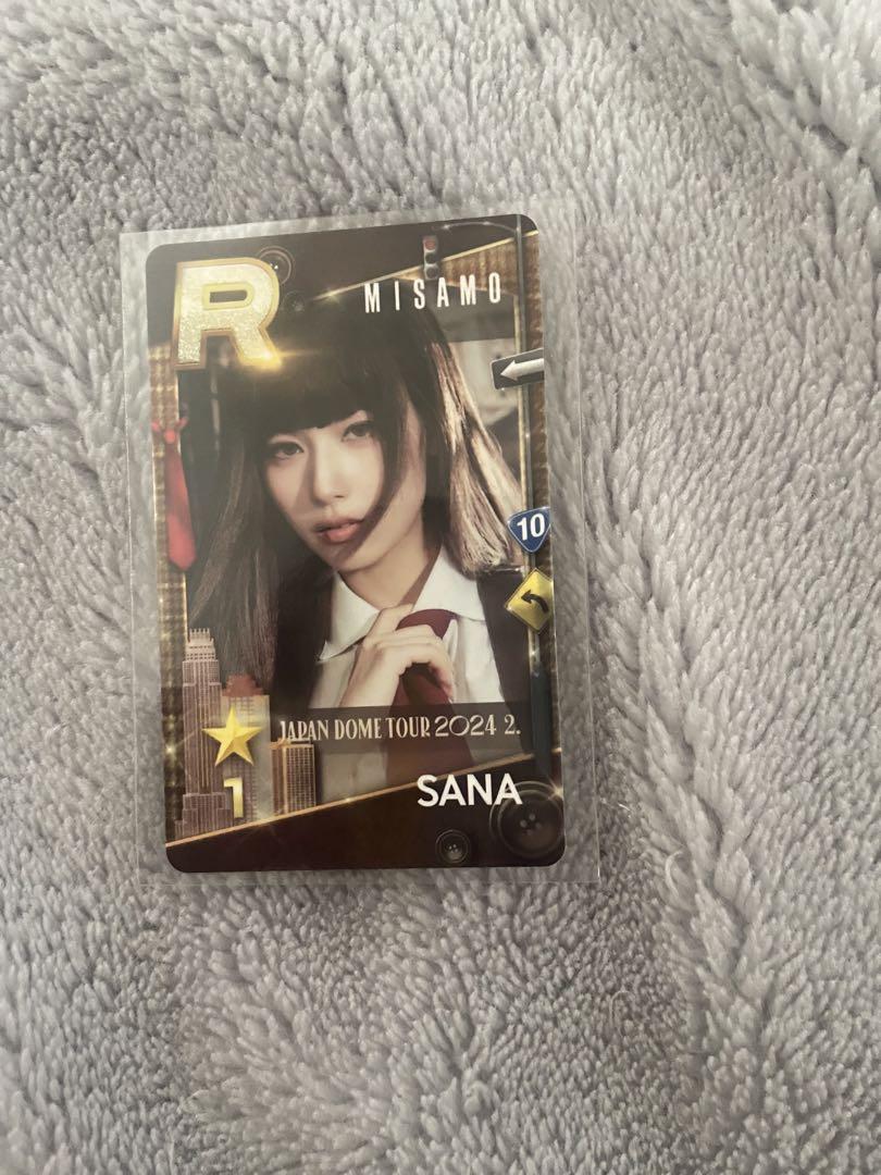 

[ИСПОЛЬЗОВАННАЯ] Карточка коллекционная MISAMO SANA Superstar Japan ssjyp