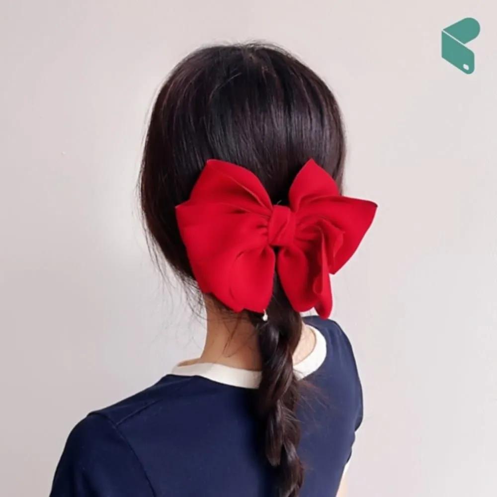 Automatic Hairpin Angel Scrunchie Cubic Layered Red Hairpin Updo Guest Look Decoration Commerce Pick JL