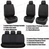 4PCS/9PCS Car Seat Cover Breathable PU Leather Full Surrounded Seat Protector Universal Vehicle Seat Cushion For Most Cars