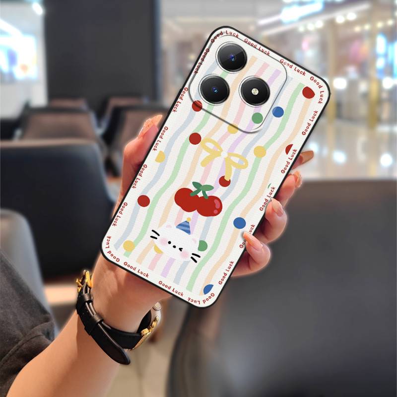 Full wrap Fashion Design Phone Case For Realme C63 4G/C61 4G Protective Cartoon Phone Pouch Anti-knock Anti-dust TPU