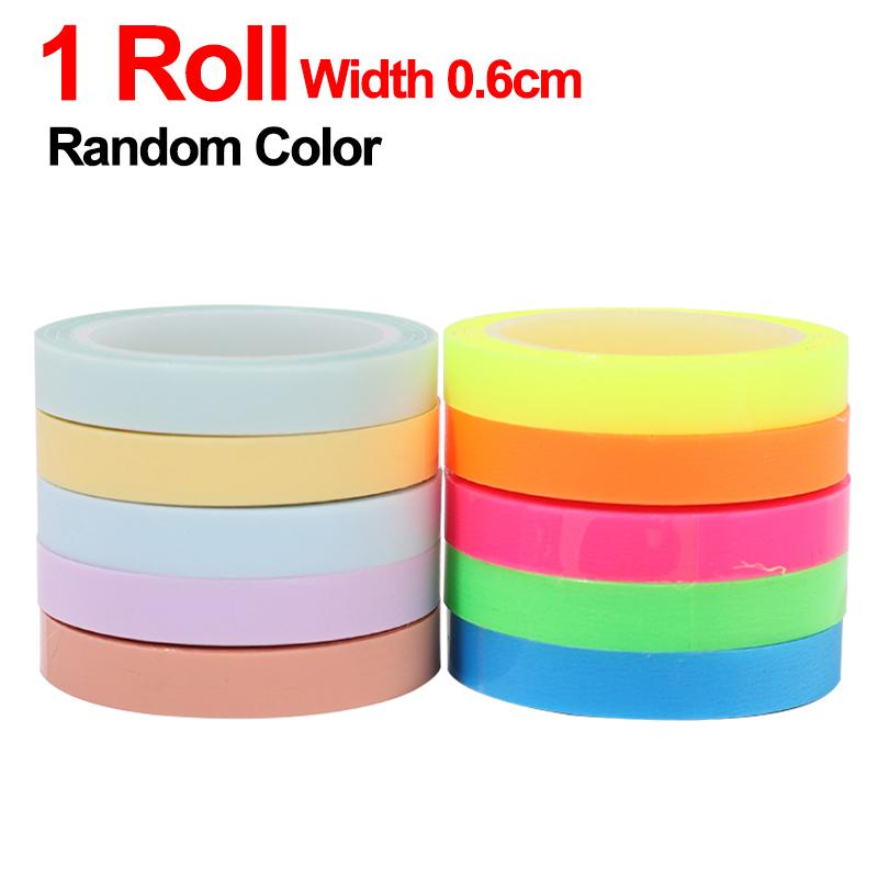 

5/10 рулонов водонепроницаемых индексных наклеек прозрачная флуоресцентная лента вкладки для чтения заметок канцелярские товары этикетки для школы офис студенты подарок