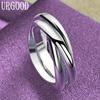 925 Sterling Silver Smooth Ring Fashion Jewelry