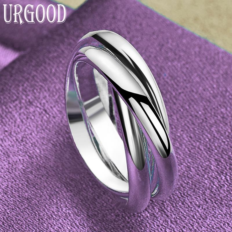 925 Sterling Silver Smooth Ring Fashion Jewelry