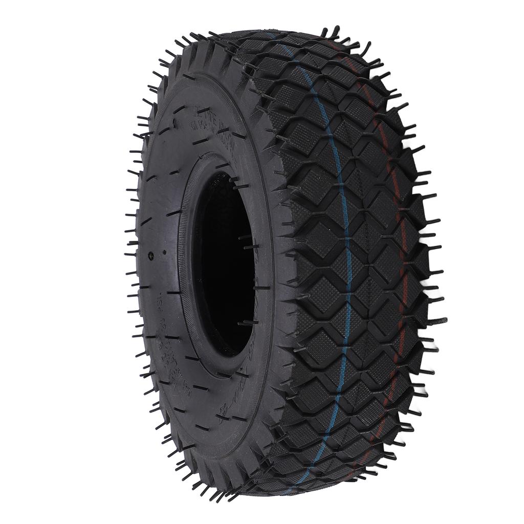 Scooter Tire Tube Set 4.10/3.50?4 Thickened Outer Tire Inner Tube with Bent Valve for Electric Scooter