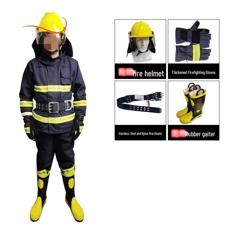 Professional Firefighter Protection Suit Set