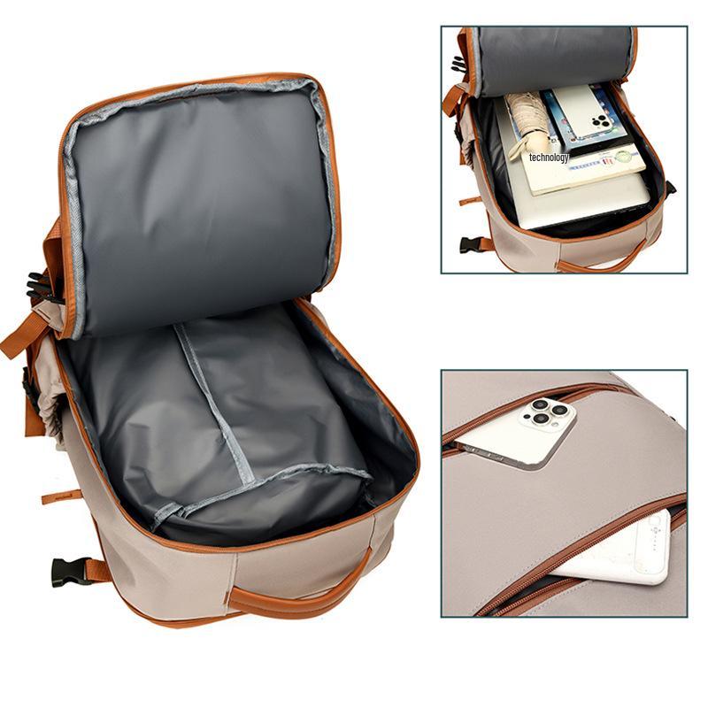 Versatile Large-Capacity Travel Backpack for Business and Leisure