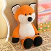 Cute Stuffed Doll Plush Toys Lifelike Lion Monkey Elephant Giraffe Raccoon Fox Forest Animals Plush Toy Birthday Gifts For Kids