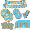 English Teacher Birthday Party Supplies Party Decoration Banner Flag Paper Cup Tissue English Teacher Party
