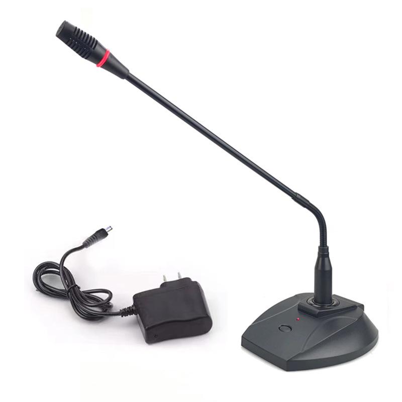 Professional Gooseneck Desktop Microphone for Conferences and Speeches