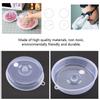 Microwave Oven Special Heating Oilproof Cover Plastic Sealing Cover Refrigerator Dish Lids (L)