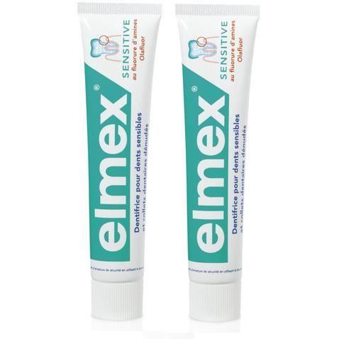 ELMEX Dentifrice Elmex Vert Sensitive - Lot De …