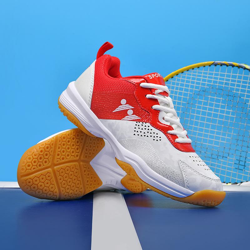 Breathable professional badminton shoes men's non-slip tennis training sports shoes youth mesh table tennis shoes women